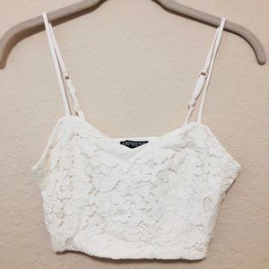 Express laced short tank